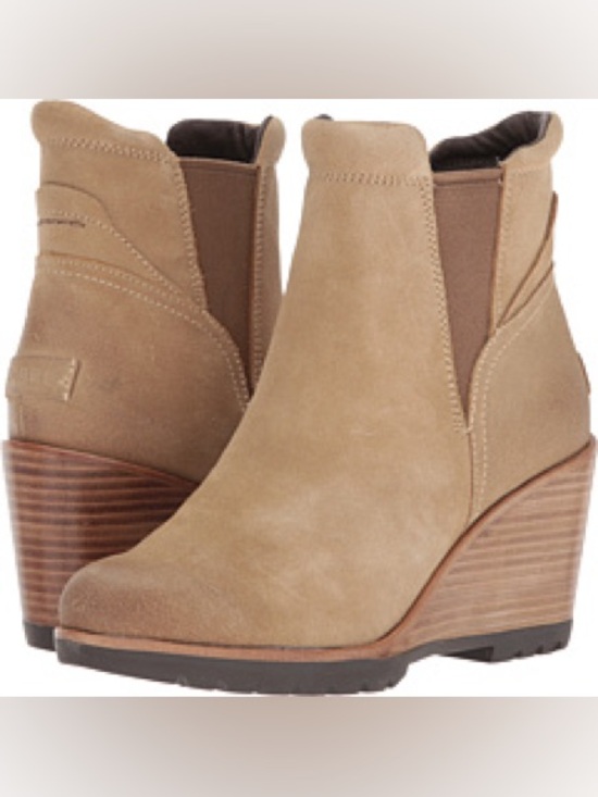 Sorel Shoes - SOREL WOMENS AFTER HOURS CHELSEA BOOT WATERPROOF SUEDE SIZE 9.5